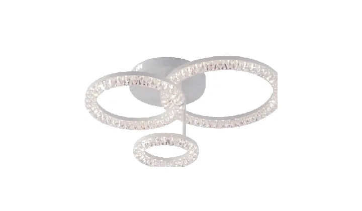 LI9847E-3 acrylic chandelier