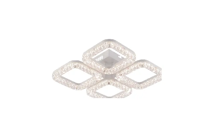 LI9848A-4 acrylic chandelier