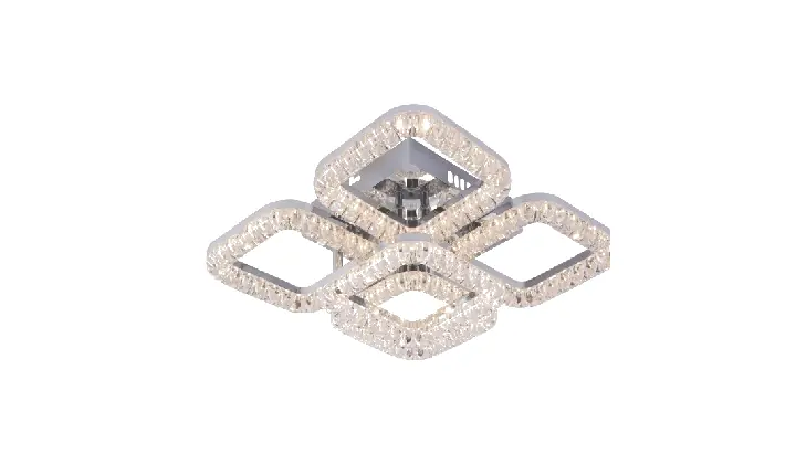LI9848A-4+1 acrylic chandelier