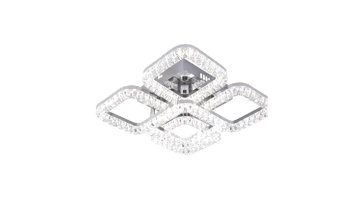 LI9848A-4+1 acrylic chandelier