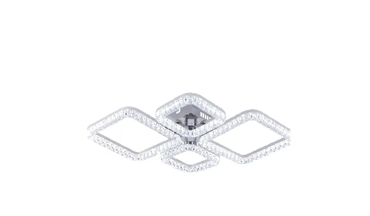 LI9848D-4 acrylic chandelier