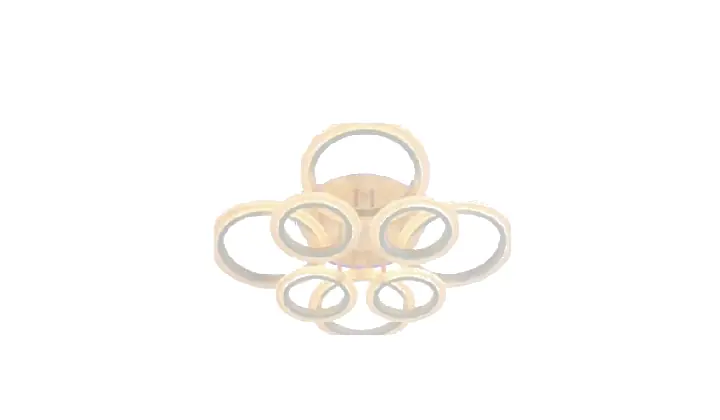 LI9875C-3+3A acrylic chandelier