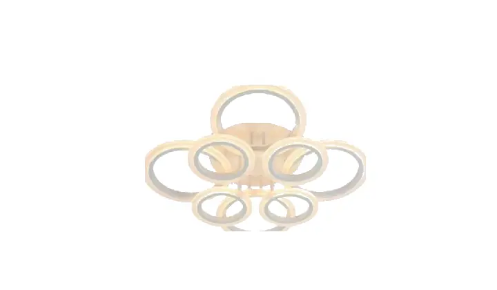LI9875C-4+4A acrylic chandelier