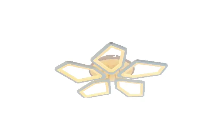 LI9897-5 acrylic chandelier