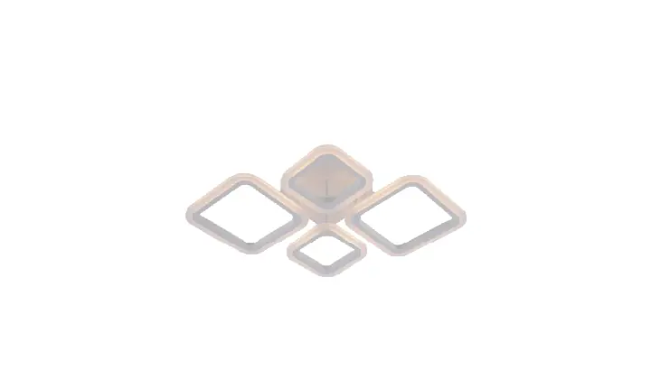 LI9825-2+2 acrylic chandelier