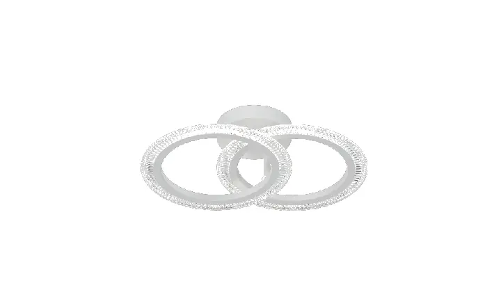 LI9837B-2 acrylic chandelier