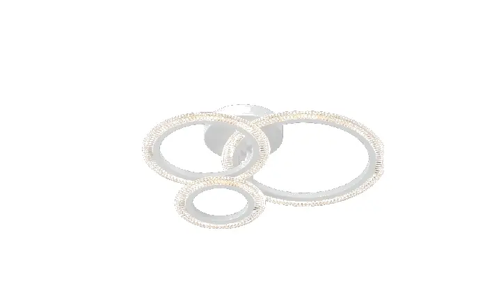 LI9837C-3 acrylic chandelier