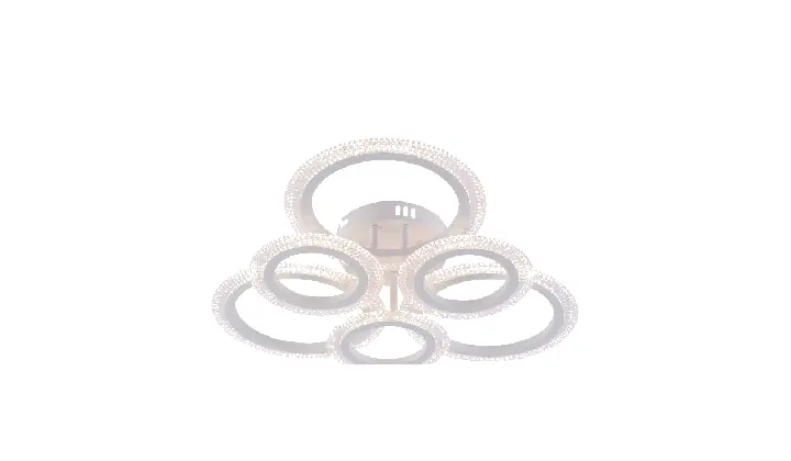 LI9837C-3+3A acrylic chandelier