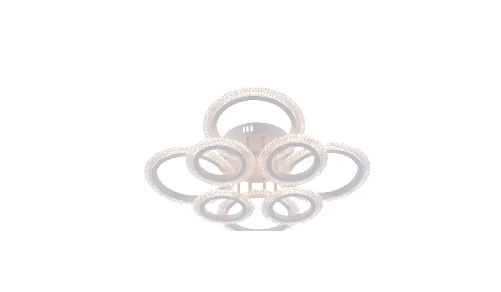 LI9837C-4+4A acrylic chandelier