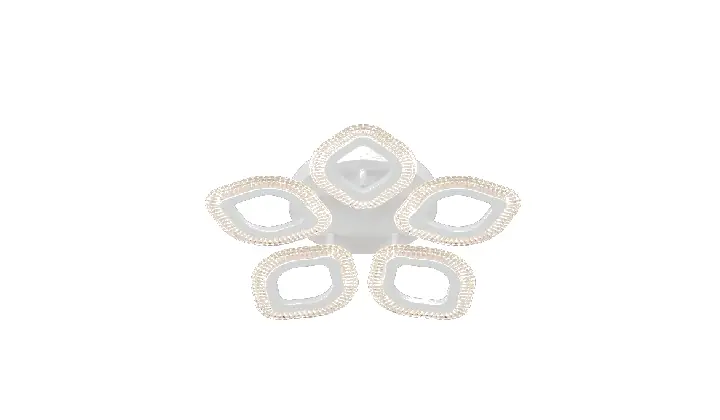 LI9839A-5 acrylic chandelier