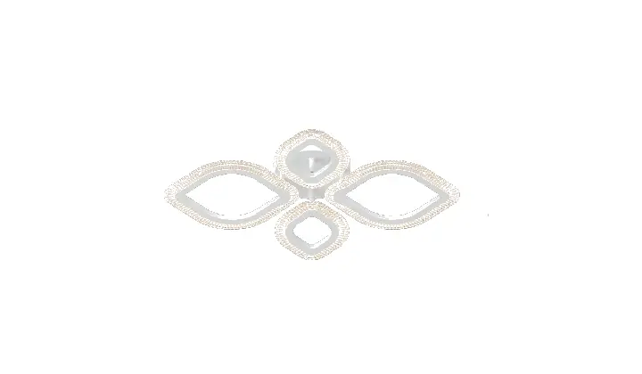 LI9839C-4 acrylic chandelier
