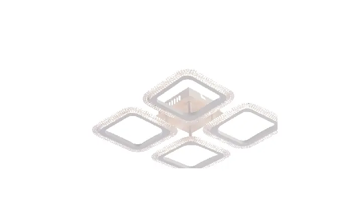 LI9838A-4 acrylic chandelier