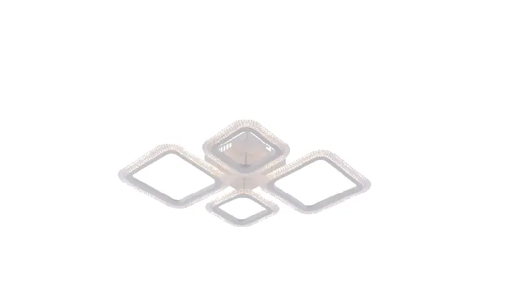 LI9838C-2+2 acrylic chandelier