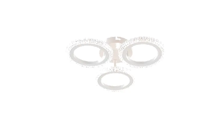 LI9863A-3 acrylic chandelier