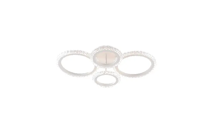 LI9863C-2+2 acrylic chandelier