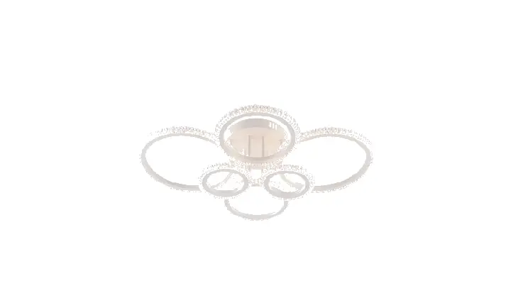 LI9863C-6 acrylic chandelier