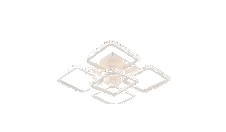 LI9864B-4+1 acrylic chandelier