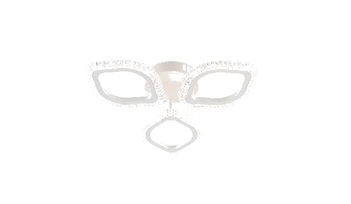 LI9865A-3 acrylic chandelier