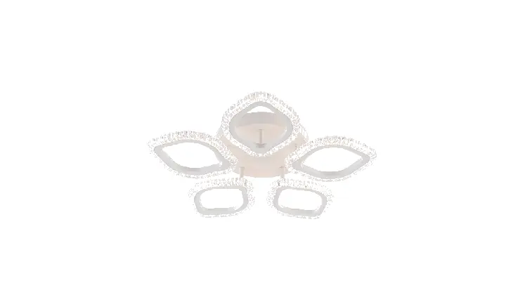 LI9865A-5 acrylic chandelier
