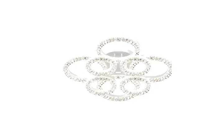 LI9847C-4+4A acrylic chandelier