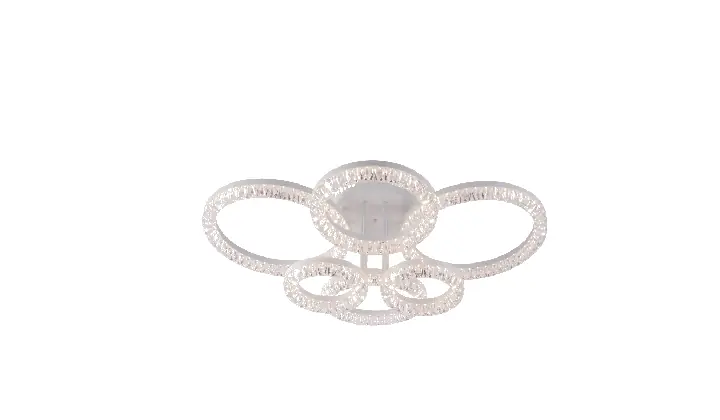 LI9847D-6 acrylic chandelier