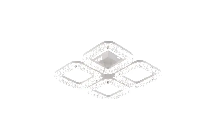 LI9848A-4 acrylic chandelier