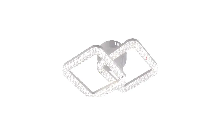 LI9848B-2B acrylic chandelier