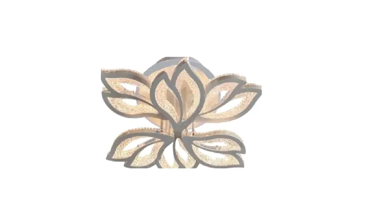 LI9890-3+3 acrylic chandelier