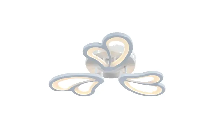 LI8509-3 acrylic chandelier
