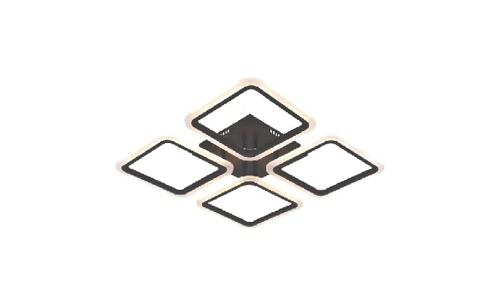 LI8822-2+2 acrylic chandelier