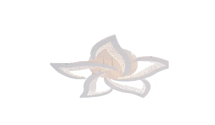 LI9884-5 acrylic chandelier