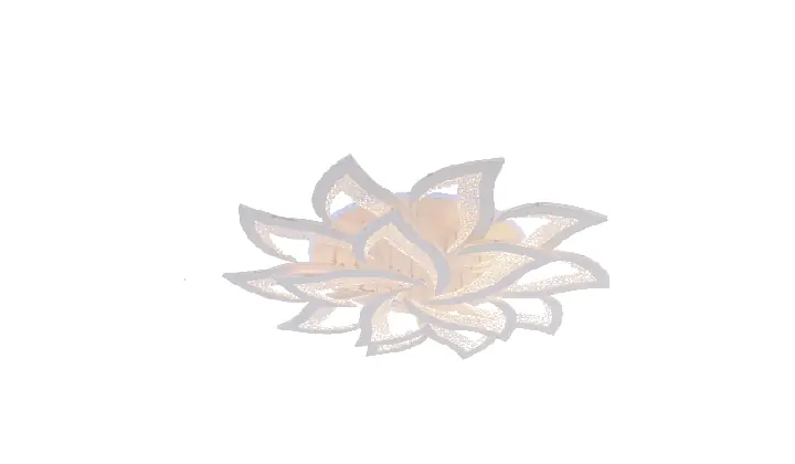 LI9884-10+5 acrylic chandelier