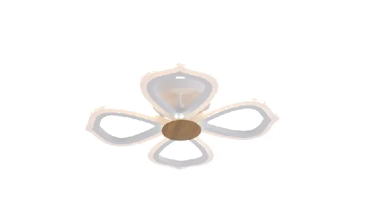 LI9927A-4+1 acrylic chandelier