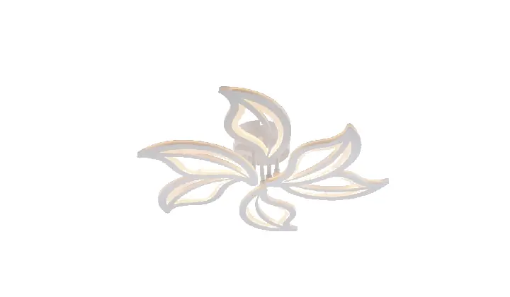 LI9918-3+3 acrylic chandelier