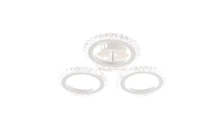 LI9863A-3 acrylic chandelier