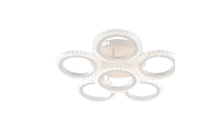 LI9863A-5 acrylic chandelier