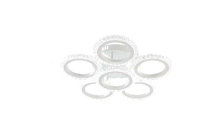 LI9863A-5 acrylic chandelier