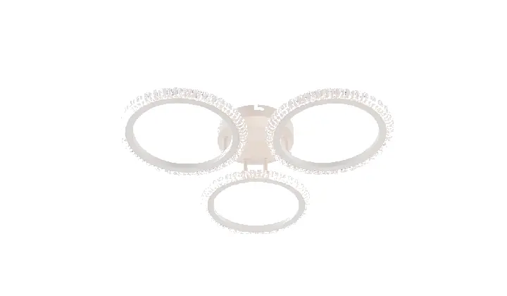 LI9863B-3 acrylic chandelier