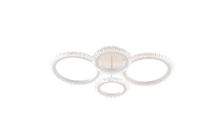 LI9863C-2+2 acrylic chandelier