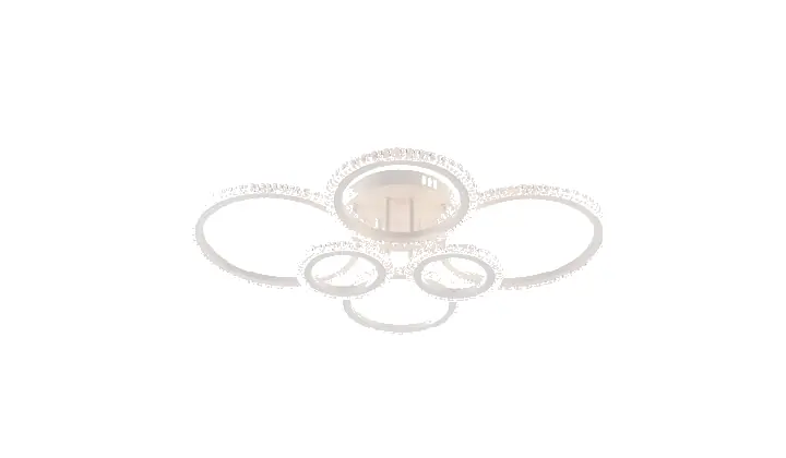 LI9863C-6 acrylic chandelier