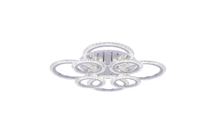 LI9863C-4+4A acrylic chandelier