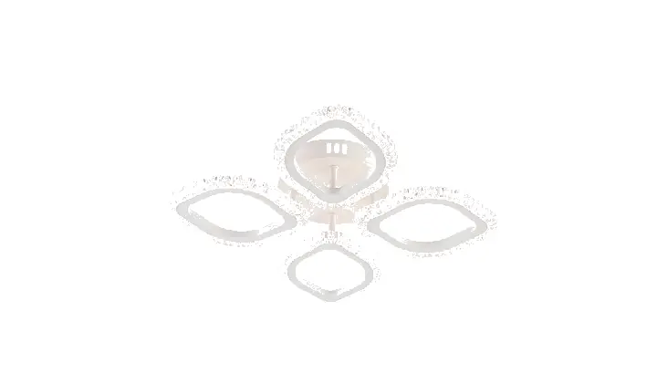 LI9865A-4 acrylic chandelier