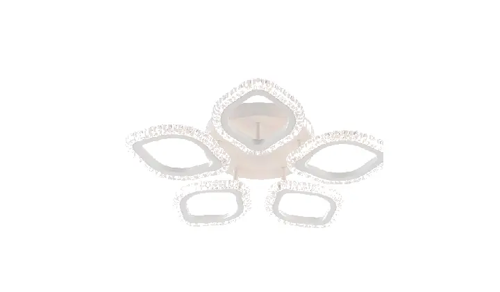 LI9865A-5 acrylic chandelier