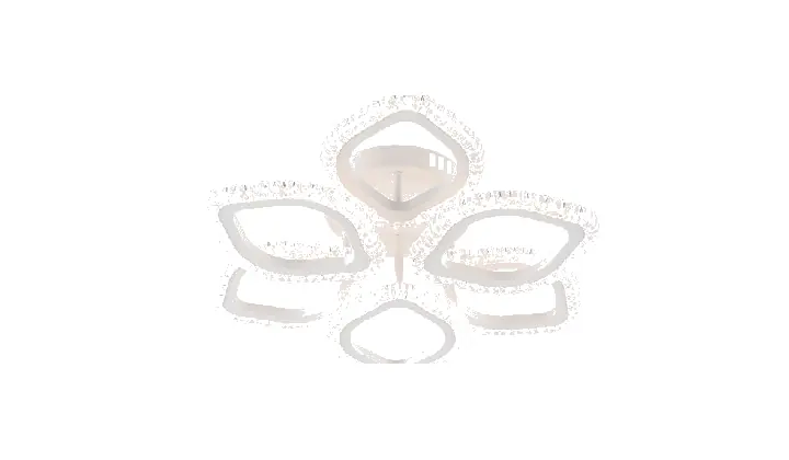 LI9865A-3+3 acrylic chandelier