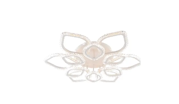 LI9865C-6+6A acrylic chandelier