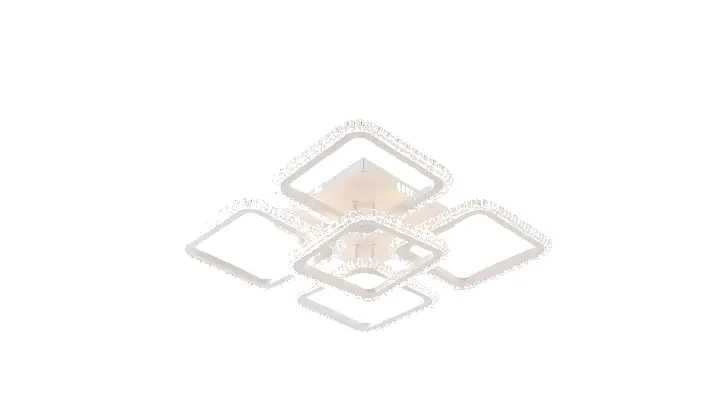 LI9864B-4+1 acrylic chandelier
