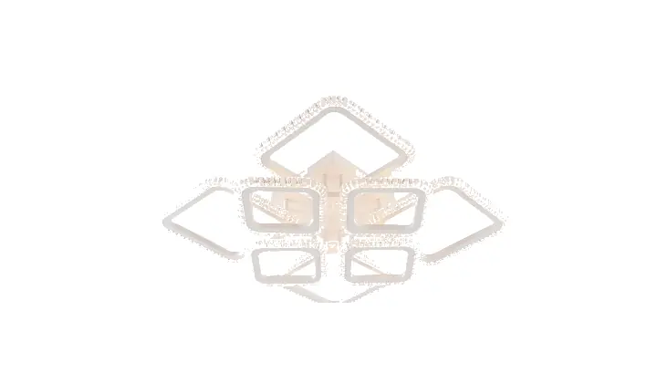 LI9864C-4+4A acrylic chandelier