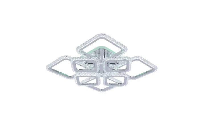 LI9864C-4+4A acrylic chandelier