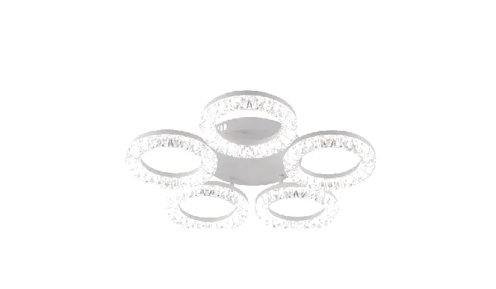 LI9847A-5 acrylic chandelier