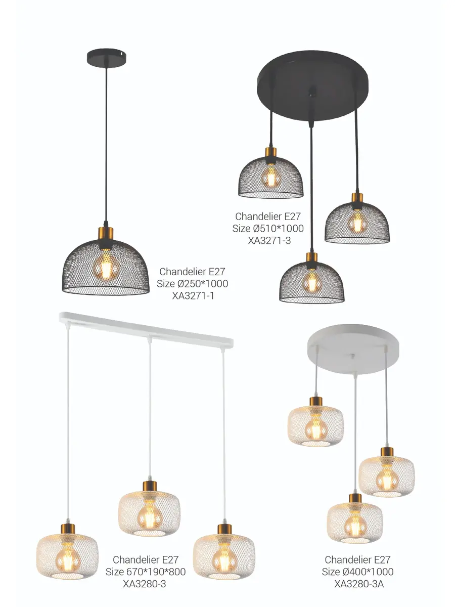 Dining chandelier catalogue page 5